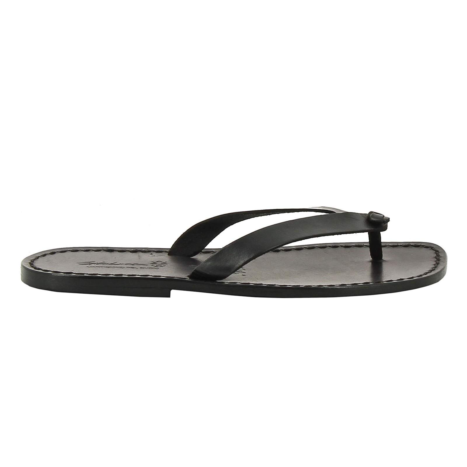 Gianluca Handmade Men's Leather Slippers - Artisan Crafted Genuine Leather House Shoes for Men | Perfect for Indoor Comfort & Lounge Wear