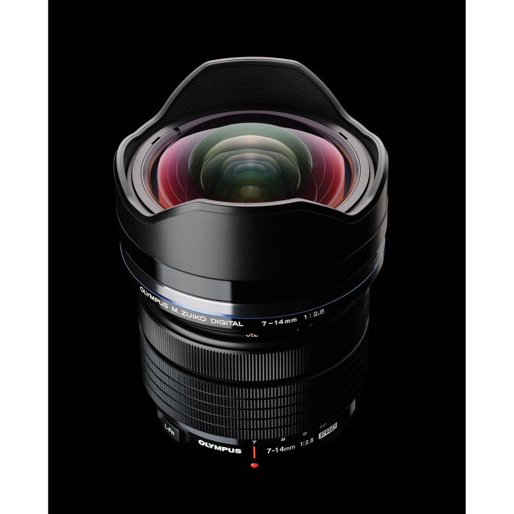 OM SYSTEM 7-14mm F2.8 Pro ED M.Zuiko Digital Lens for Micro Four Thirds Cameras - Wide Angle Zoom Lens for Landscape, Architecture & Travel Photography