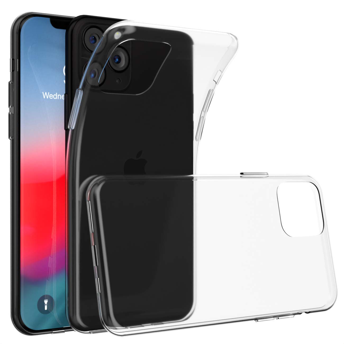 Premium TPU Phone Case for iPhone 16/15/14/13/12/11 Pro Max/Plus/Mini/XS/XR/X/8+/7/6/5/SE - Slim Clear Medical Nurse Doctor Design with Cute Heart & Health Pattern - Flexible Shockproof Silicone Protective Cover - Perfect for Healthcare Workers, Students & Daily Use