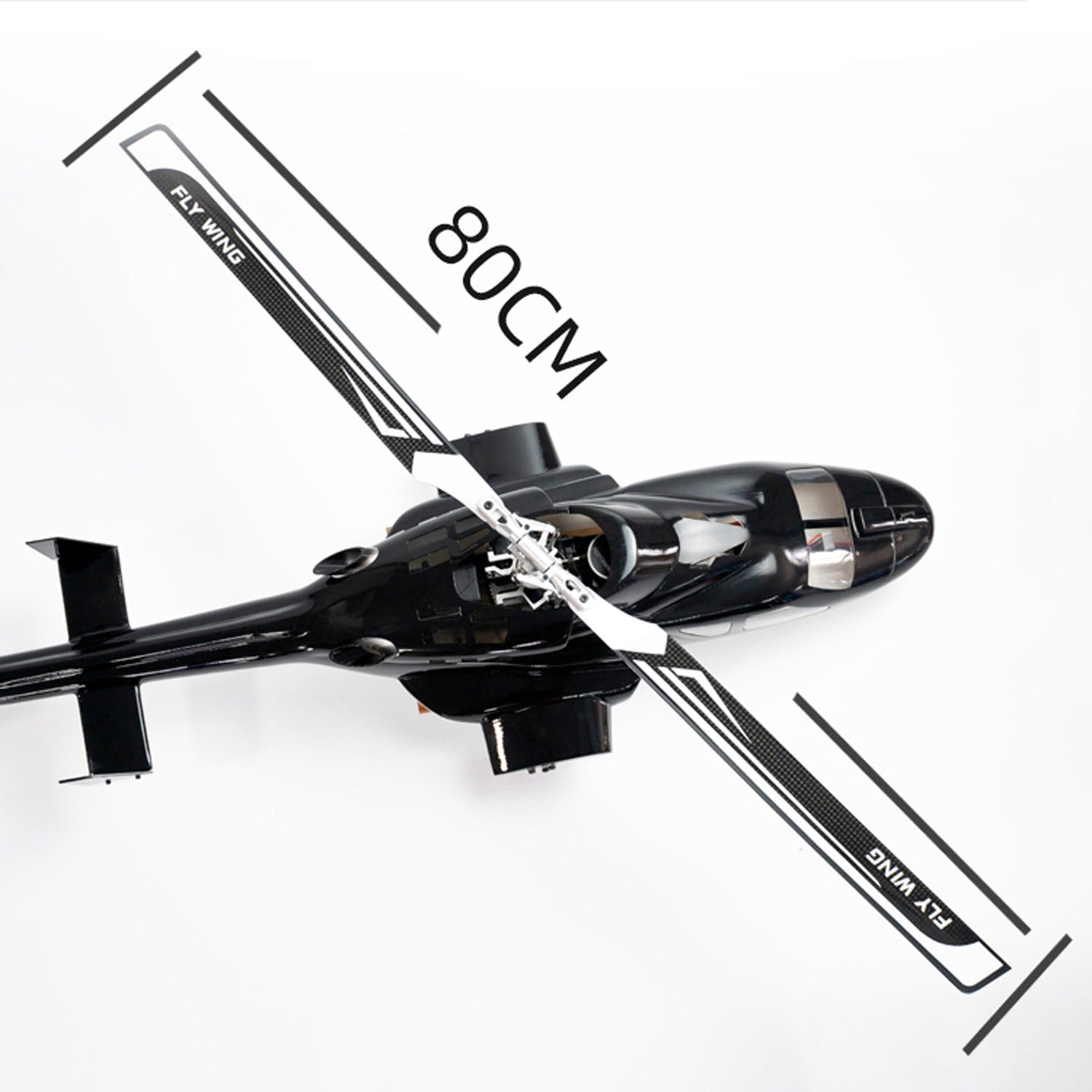 FLYWING RC Scale Smart Helicopter RTF Drone with GPS & Altitude Hold - 88x29x30cm 4kg Ready-to-Fly Radio Control Toy for Adults - Perfect for Aerial Photography, Outdoor Adventures & RC Hobbyists