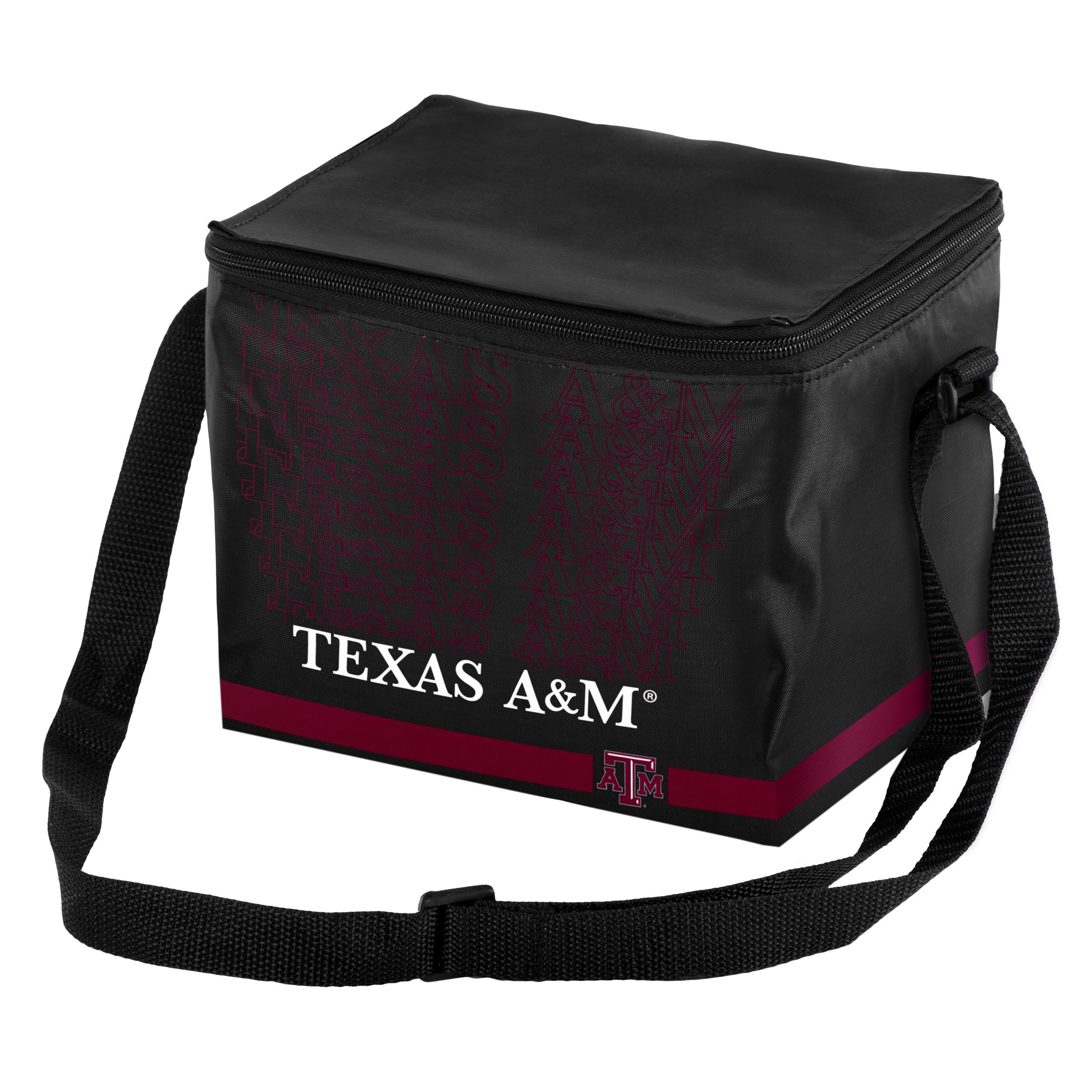 FOCO NCAA Unisex Impact 6 Pack Cooler - Portable Insulated Beer & Drink Cooler for Tailgating, Camping, Beach & Outdoor Parties