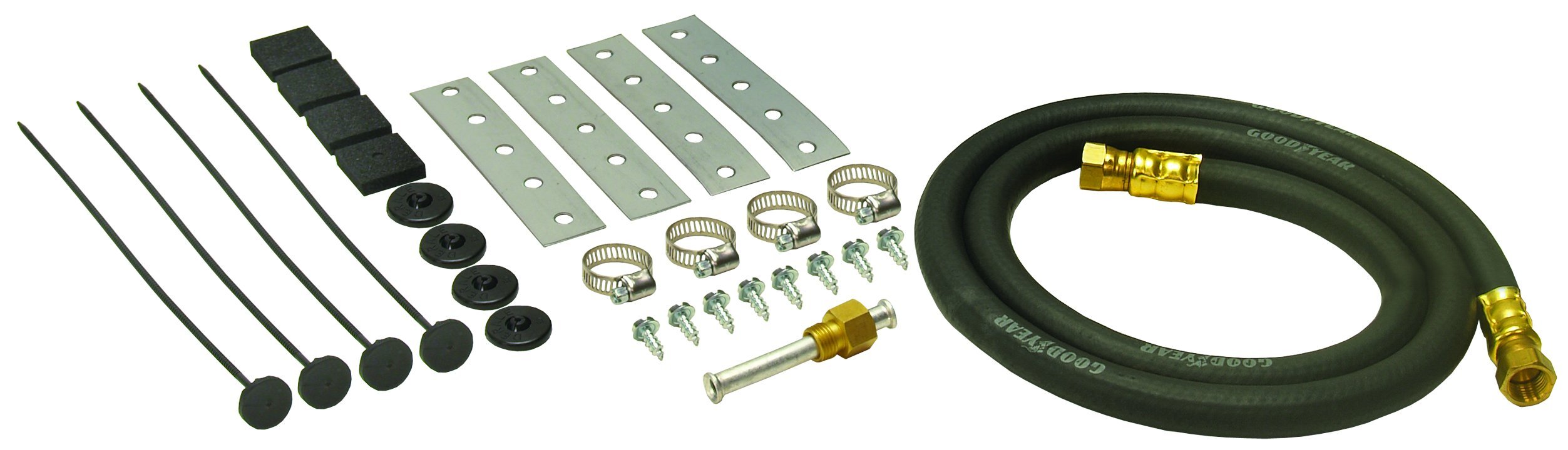 Derale 13065 High Performance Transmission Cooler Kit - Universal Fit for Cars, Trucks & SUVs - Improves Transmission Lifespan & Cooling Efficiency - Perfect for Towing, Off-Roading & Hot Climate Driving