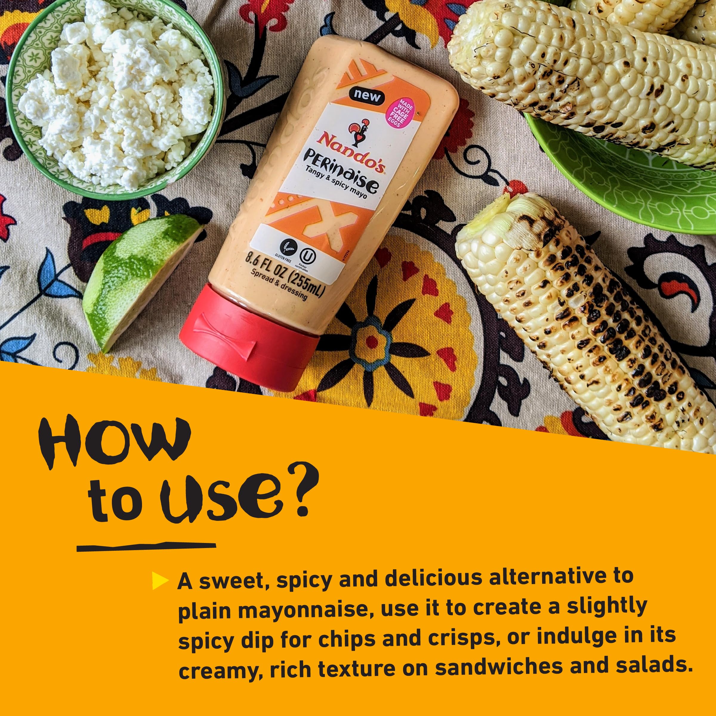 Nando's PERi PERi Spicy Pack - Hot Sauce & PERinaise Bundle (4 Bottles Total) | Perfect for Grilling, BBQ, Wings & Sandwiches | Authentic African Chili Flavor