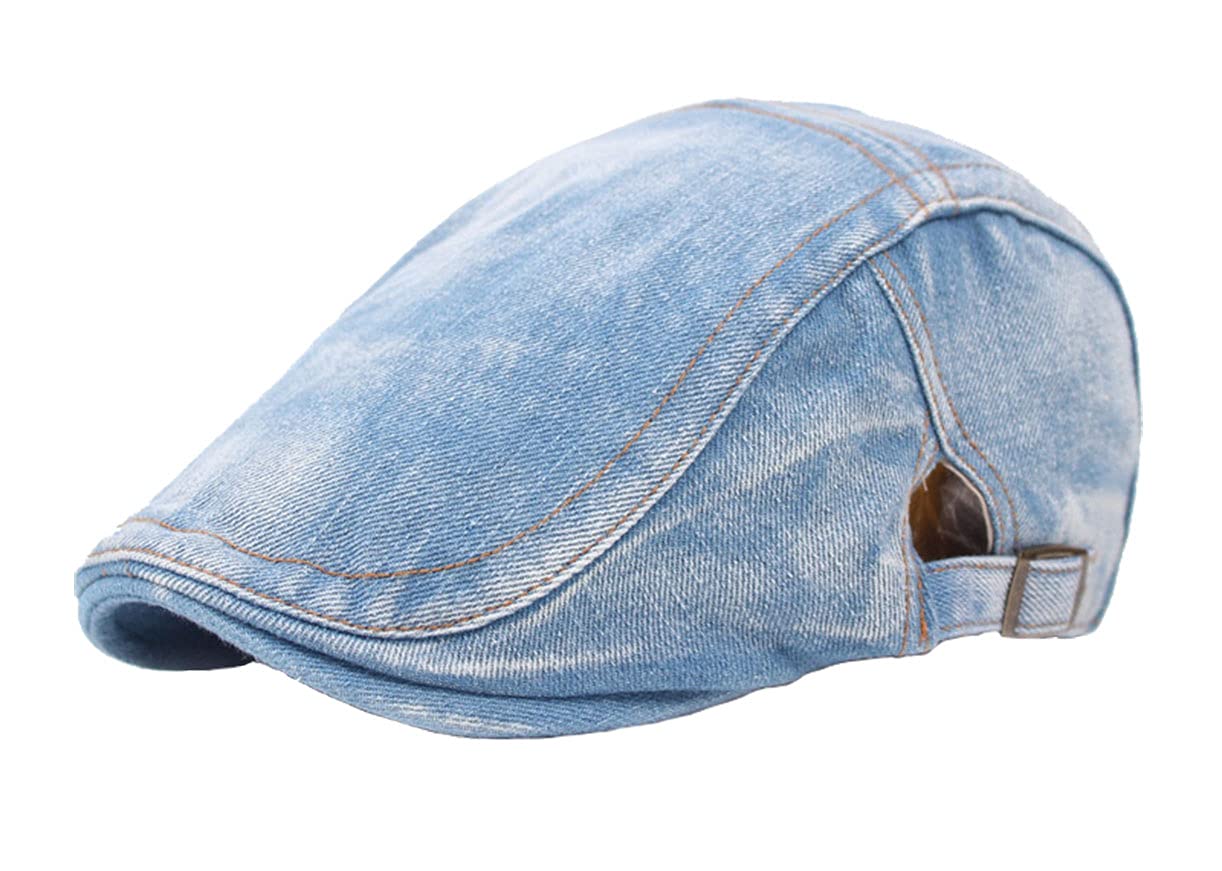 Women's Fashion Hats - Denim Berets, Newsboy Caps & Chauffeur Hats for Casual Outfits, Vintage Style & Everyday Wear
