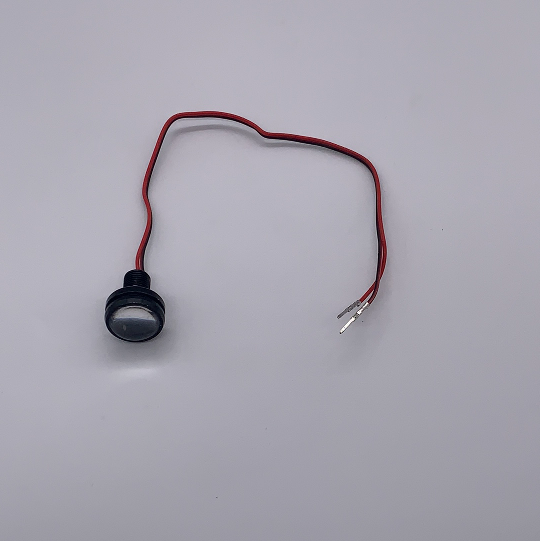 Mantis Deck FRONT Button LED Light - Bright Illumination for Skateboards, Longboards & Electric Scooters - Perfect for Night Riding and Safety