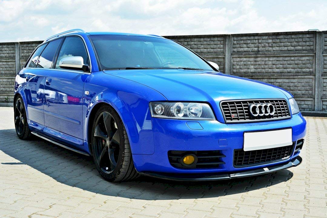 Maxton Design Front Bumper Lip Spoiler Splitter for Audi S4 B6 (2003-2005) - Enhance Style & Aerodynamics for Street & Track Performance