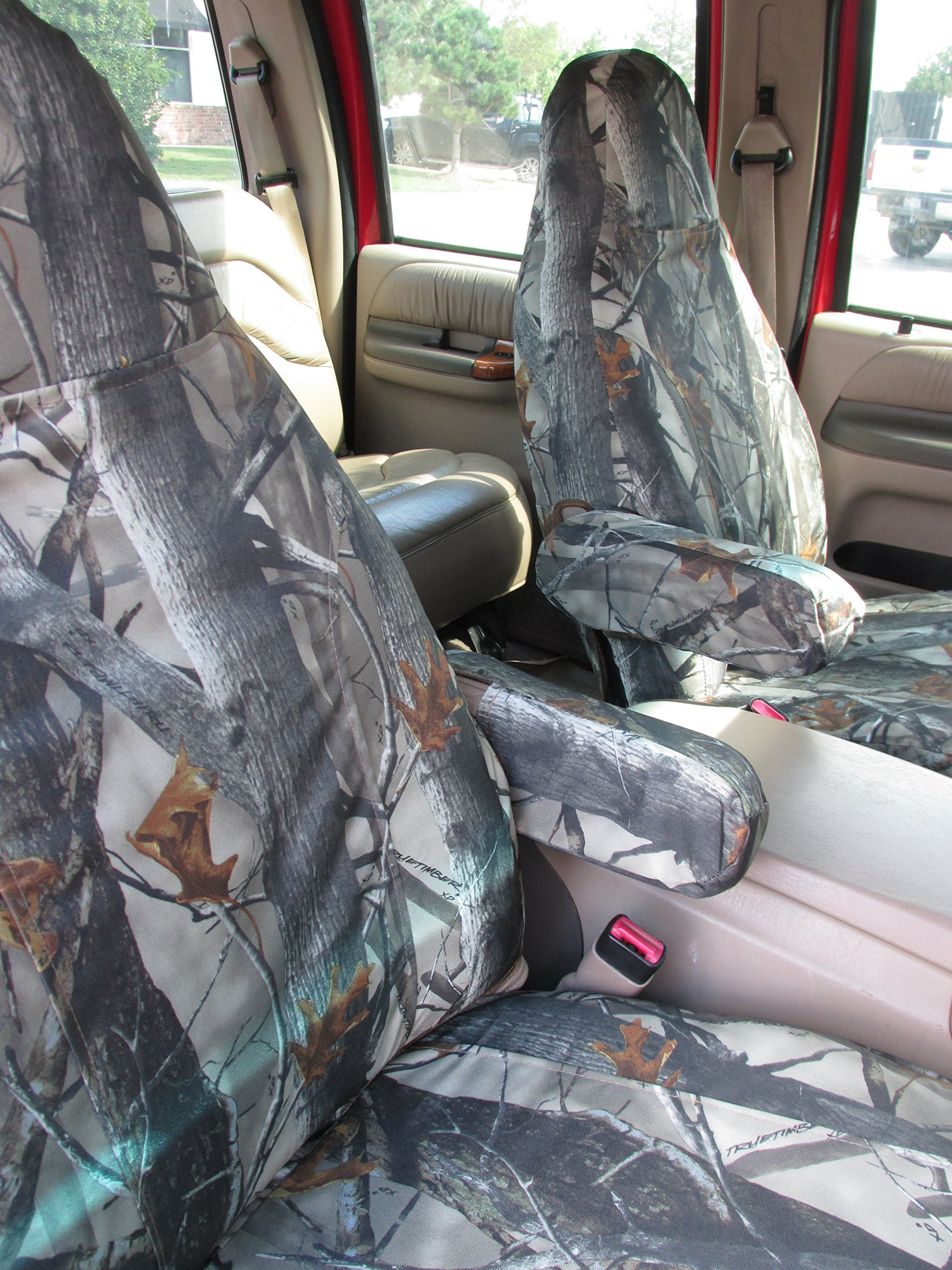 Premium Durafit Seat Covers for 1999-2001 Ford F150-F550 - Custom Fit High Back Captain Chairs with XD3 Endura Fabric, Molded Headrests & Armrests | Perfect for Truck Enthusiasts & Off-Road Adventures