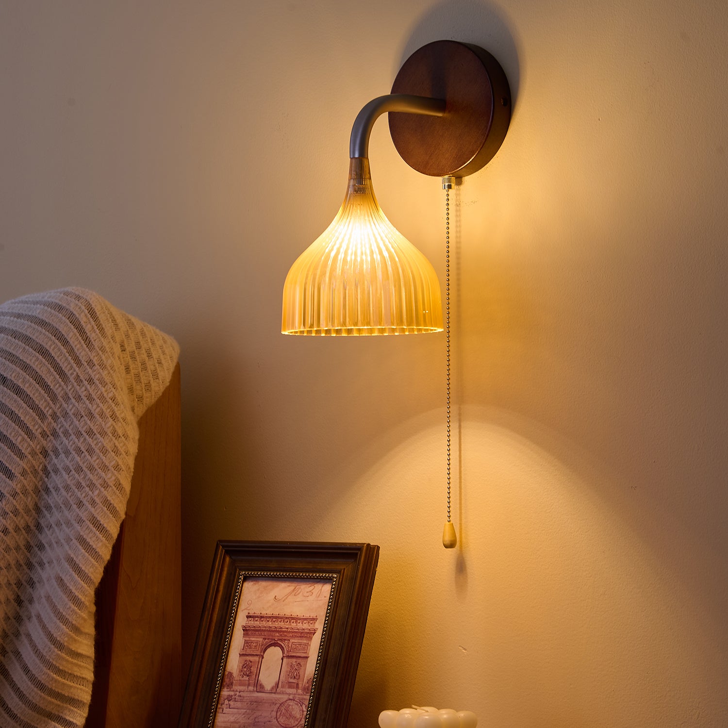 Lucina Wall Lamp - Modern LED Sconce Lighting for Bedroom, Living Room & Hallway | Energy-Efficient Indoor Wall Light Fixture
