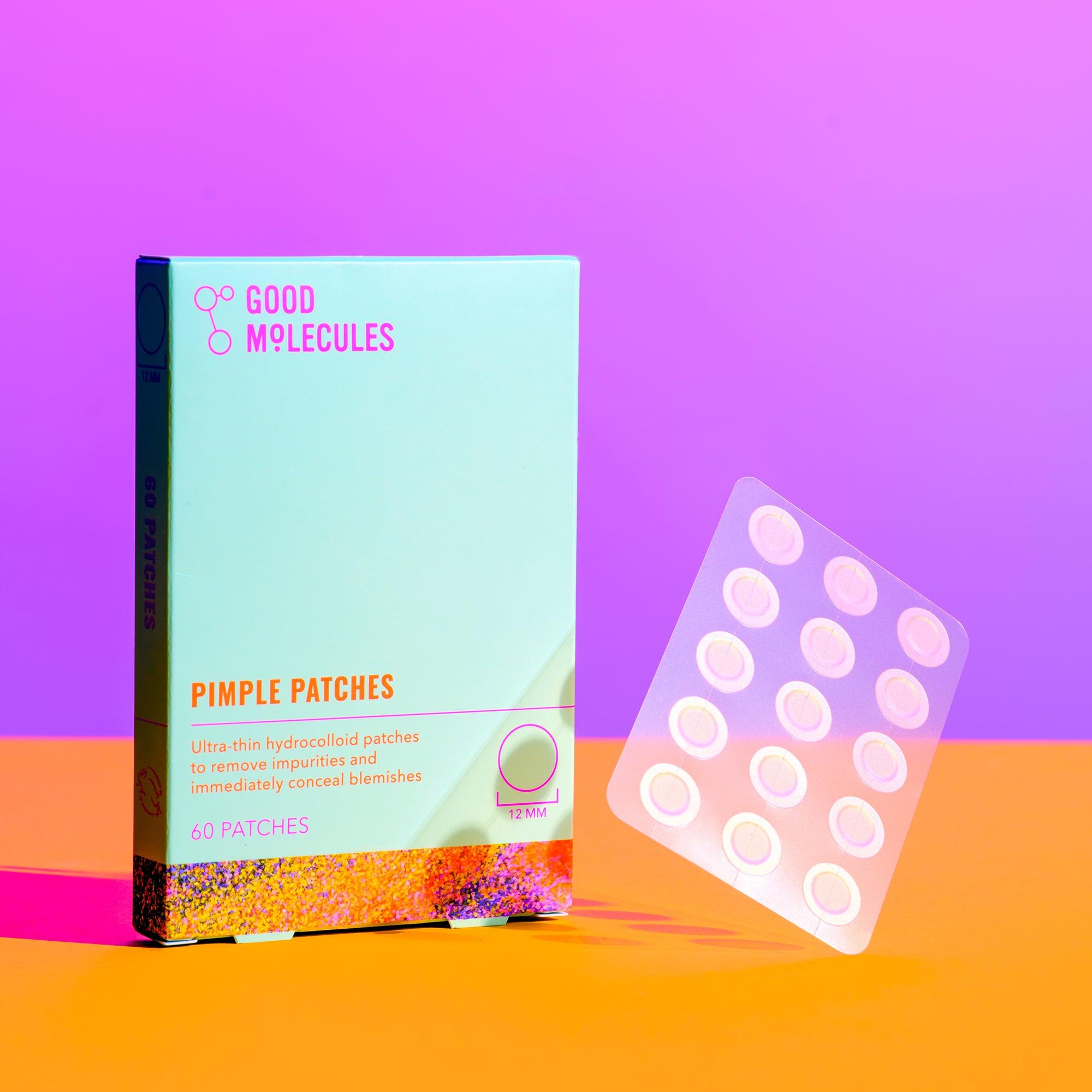 Acne Pimple Patches for Face - Hydrocolloid Spot Treatment for Blemishes & Breakouts | Clear Skin Care for Overnight Use & Daily Protection