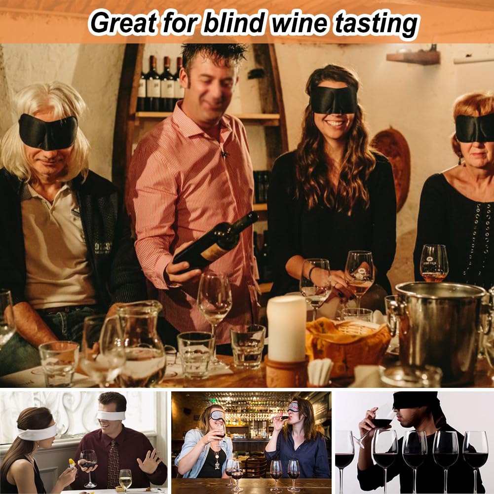 Shintop 10-Pack Brown Jute Wine Bags with Drawstring - 14 x 6.25 Inch Hessian Numbered Bottle Gift Bags for Blind Wine Tasting Parties, Weddings & Corporate Events