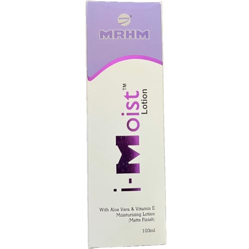 Aloe Vera & Vitamin E Moisturizing Lotion - Hydrating Face & Body Cream for Dry Skin - 100ml - Perfect for Daily Skincare Routine & After Sun Care