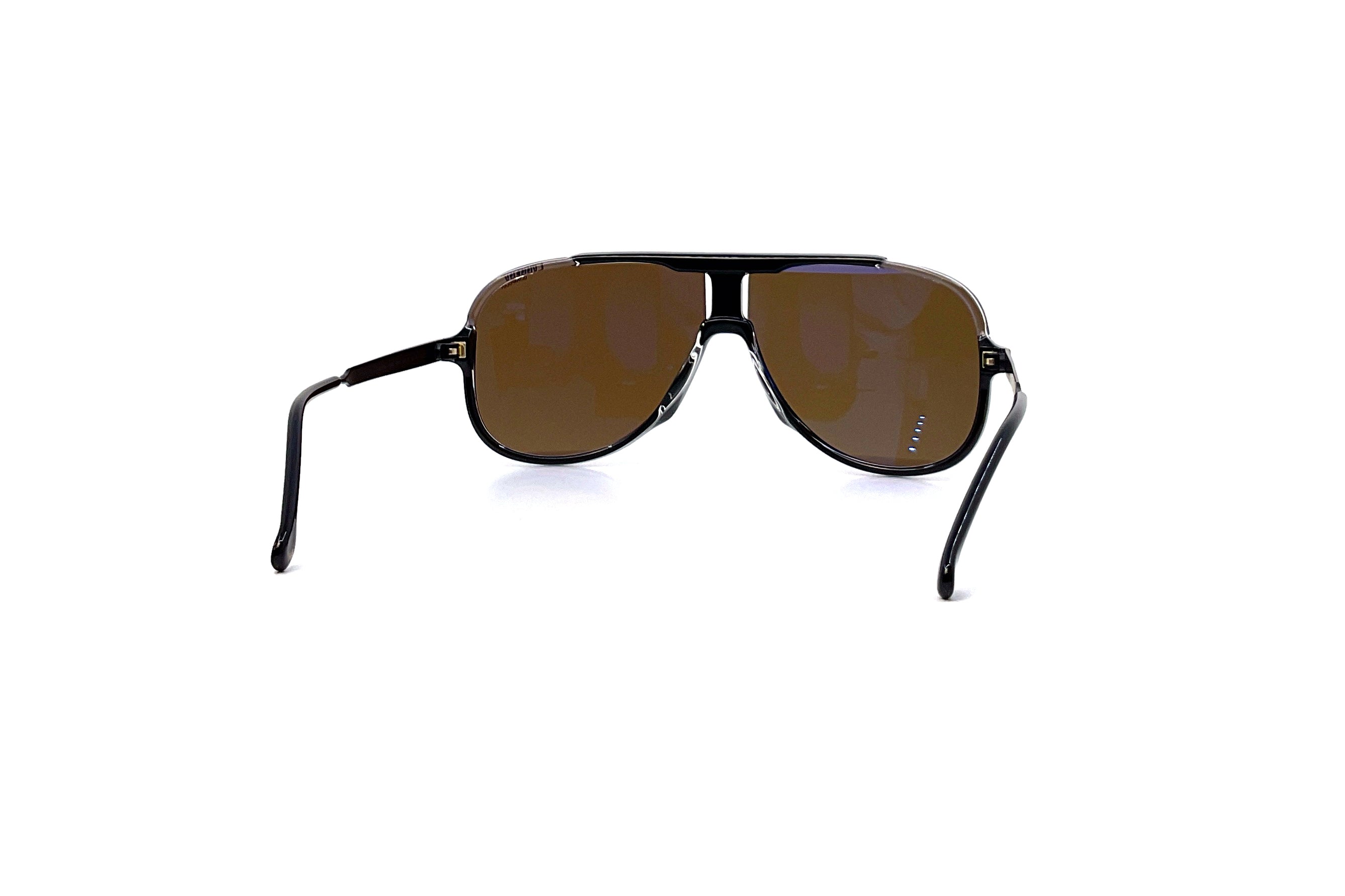Carrera 1059/S Sunglasses - Black Aviator Style for Men & Women - UV Protection, Polarized Lenses - Perfect for Driving, Outdoor Sports & Fashion