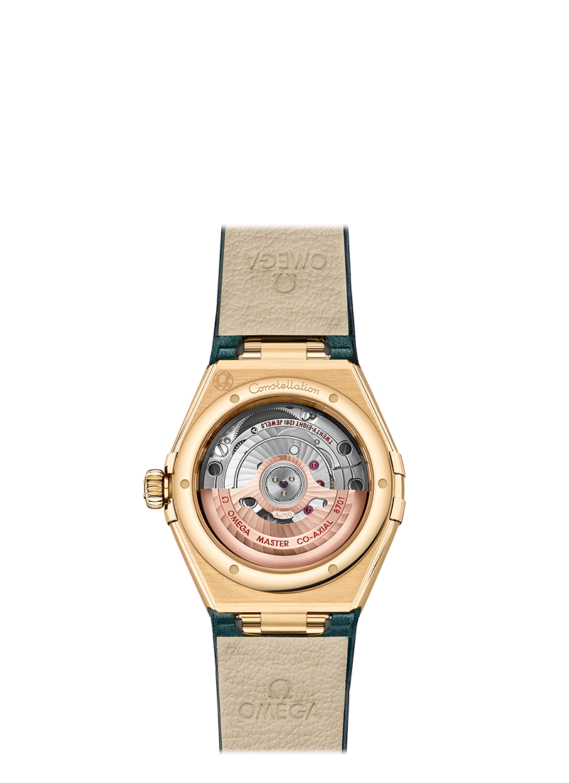 Omega Constellation Co-Axial Master Chronometer 18K Yellow Gold & Diamond Ladies Watch - Luxury Swiss Timepiece for Women, Perfect for Gifts, Special Occasions & Everyday Elegance