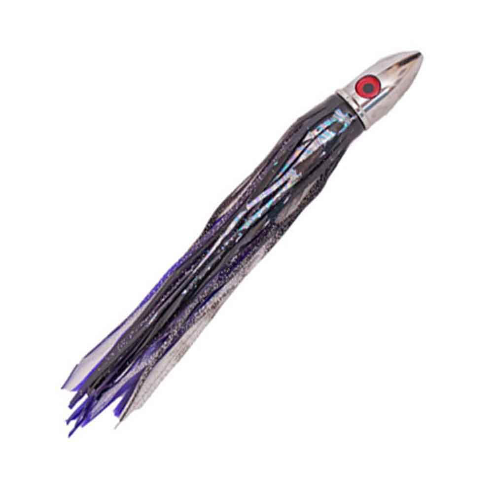 Red Eye 9.5 8oz Stainless Steel Bullet Head Fishing Lure - Perfect for Bass, Walleye & Saltwater Fishing