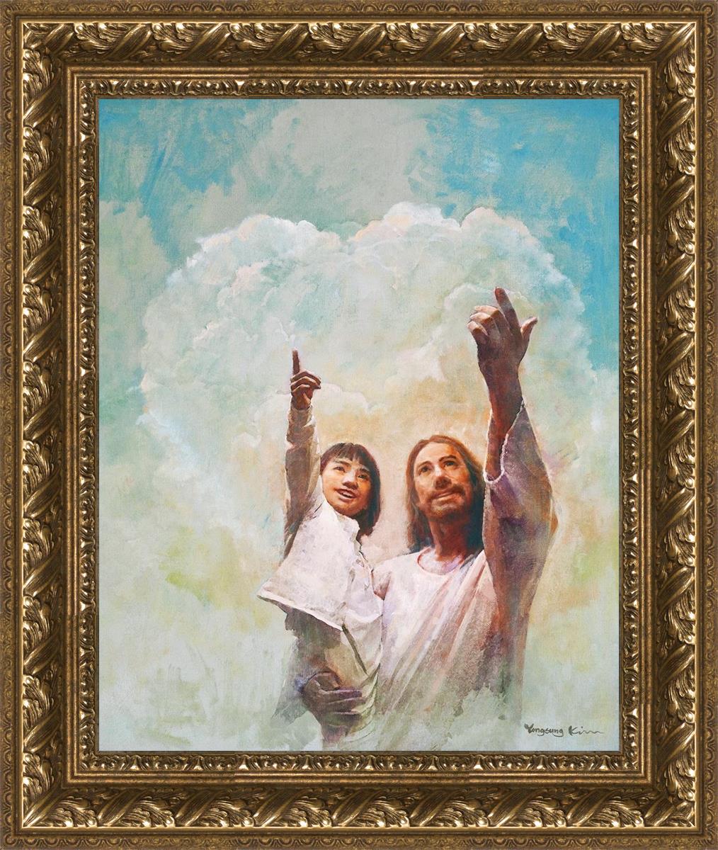 God is Love by Yongsung Kim - Inspirational Christian Wall Art for Home, Church & Office Decor