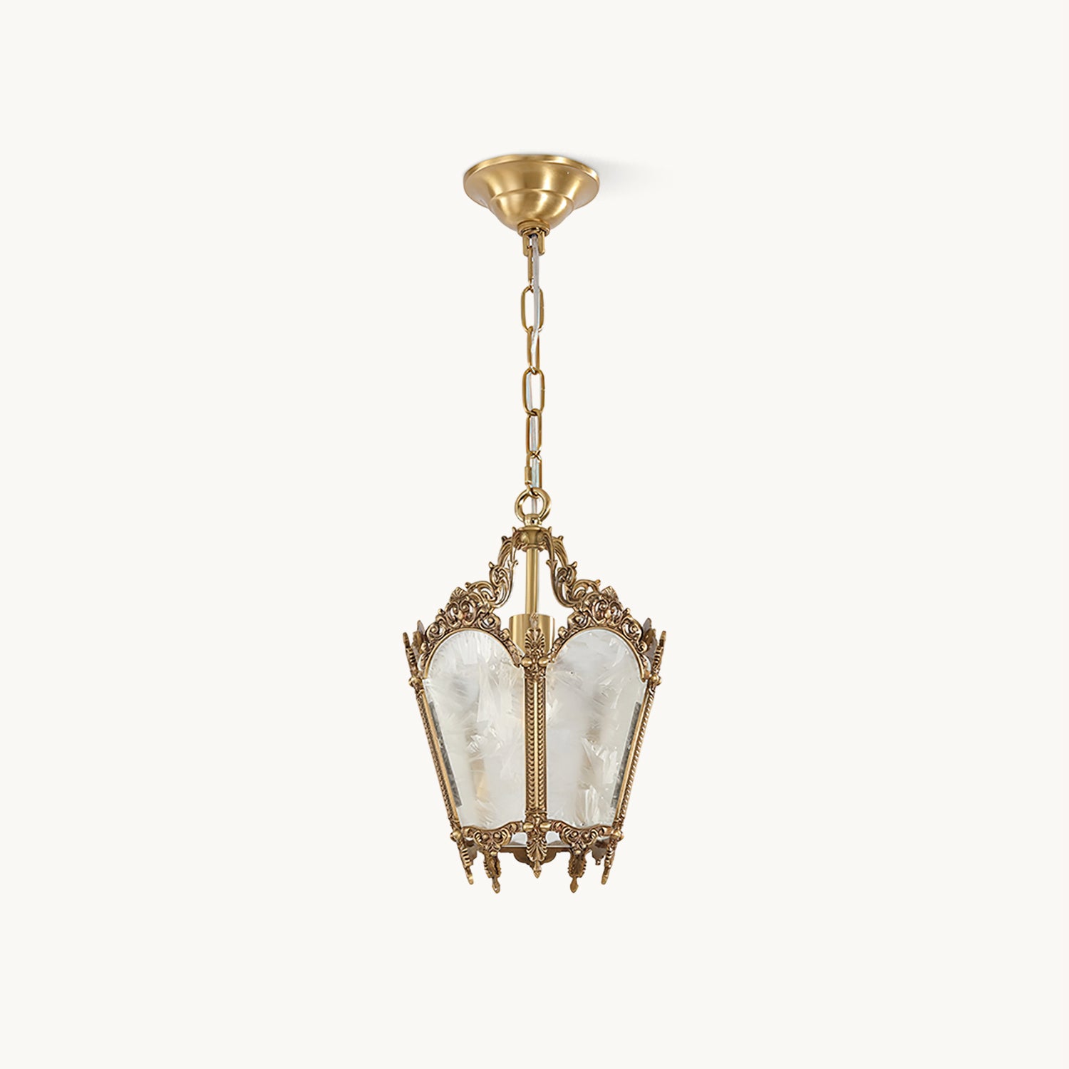Vintage Antique Lantern Pendant Light - Classic Rustic Ceiling Lighting Fixture for Dining Room, Bedroom, Porch & Outdoor Decor