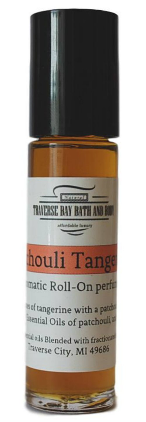Patchouli Tangerine Essential Oil Perfume - 100% Pure Aromatherapy Synergy Blend for Relaxation, Meditation & Stress Relief