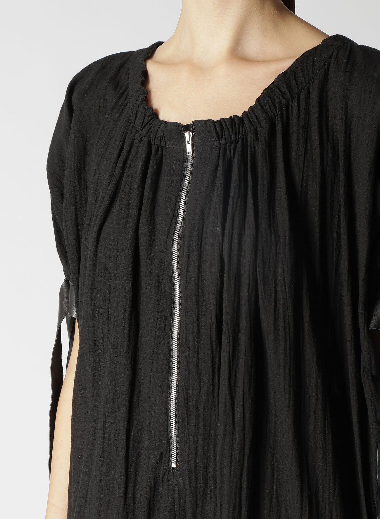 Breathable Cotton Linen Rayon Gathered Dress for Women - Perfect for Summer Outfits, Beach Vacations & Casual Wear