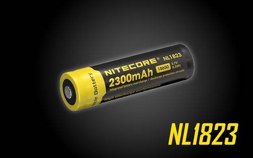 Nitecore NL1823 18650 Rechargeable Battery 2300mAh - High Performance Lithium-Ion Battery for Flashlights, Vape Mods, and Portable Electronics
