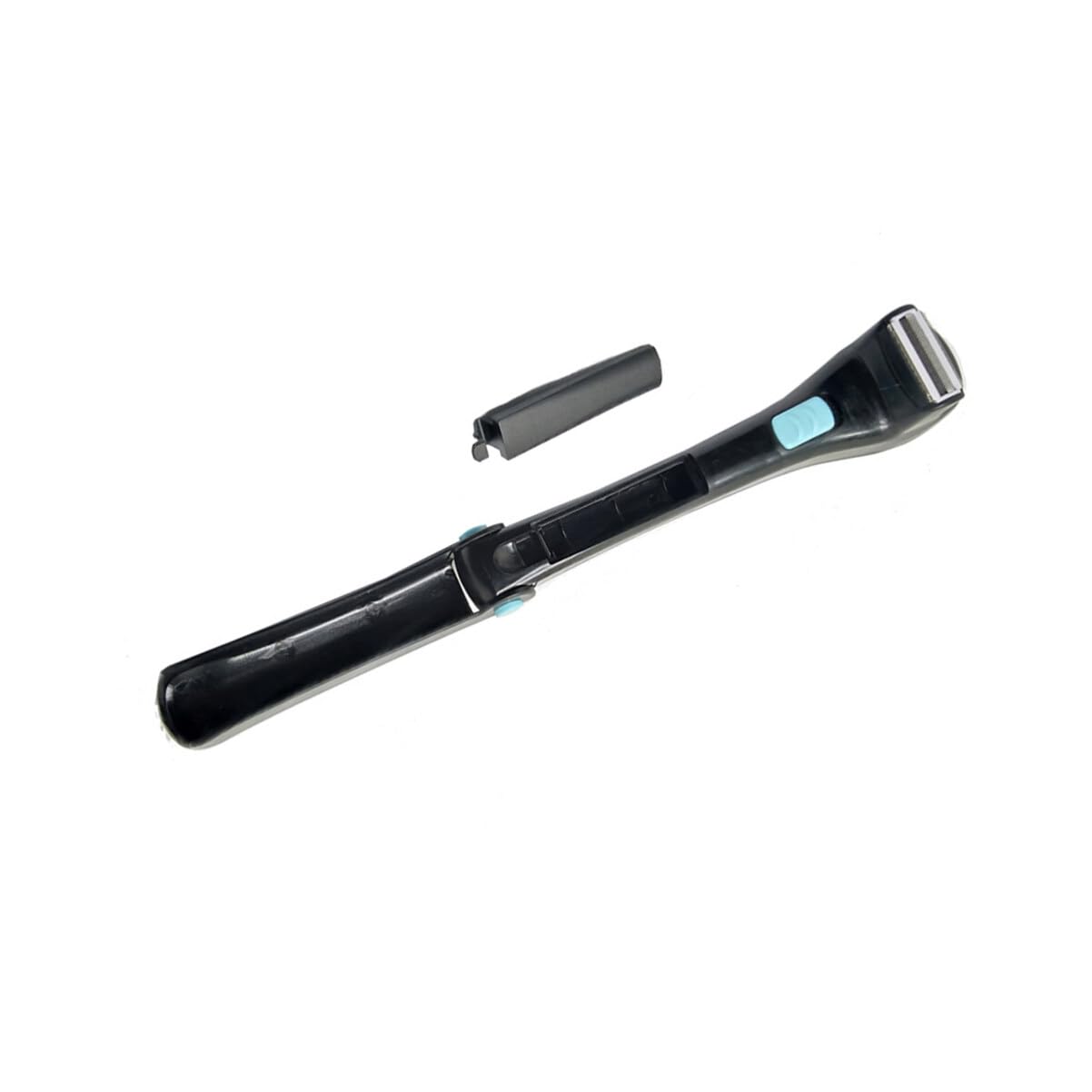 Best Electric Razor for Men - Rechargeable Cordless Shaver with Long Handle for Body & Back Hair Removal - Foldable Design for Travel & Home Use - Smooth Shaving Experience for Face, Chest & Legs