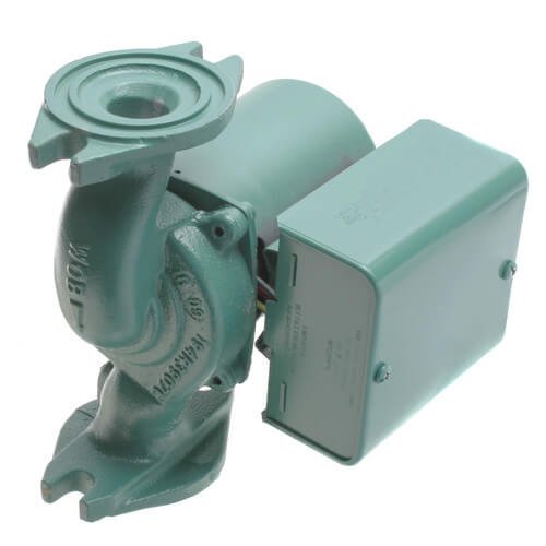 Taco 007 Cast Iron Circulator Pump 1/25 HP - High Efficiency Hot Water Recirculation for Home Heating Systems | Perfect for Hydronic Heating & Radiant Floor Applications