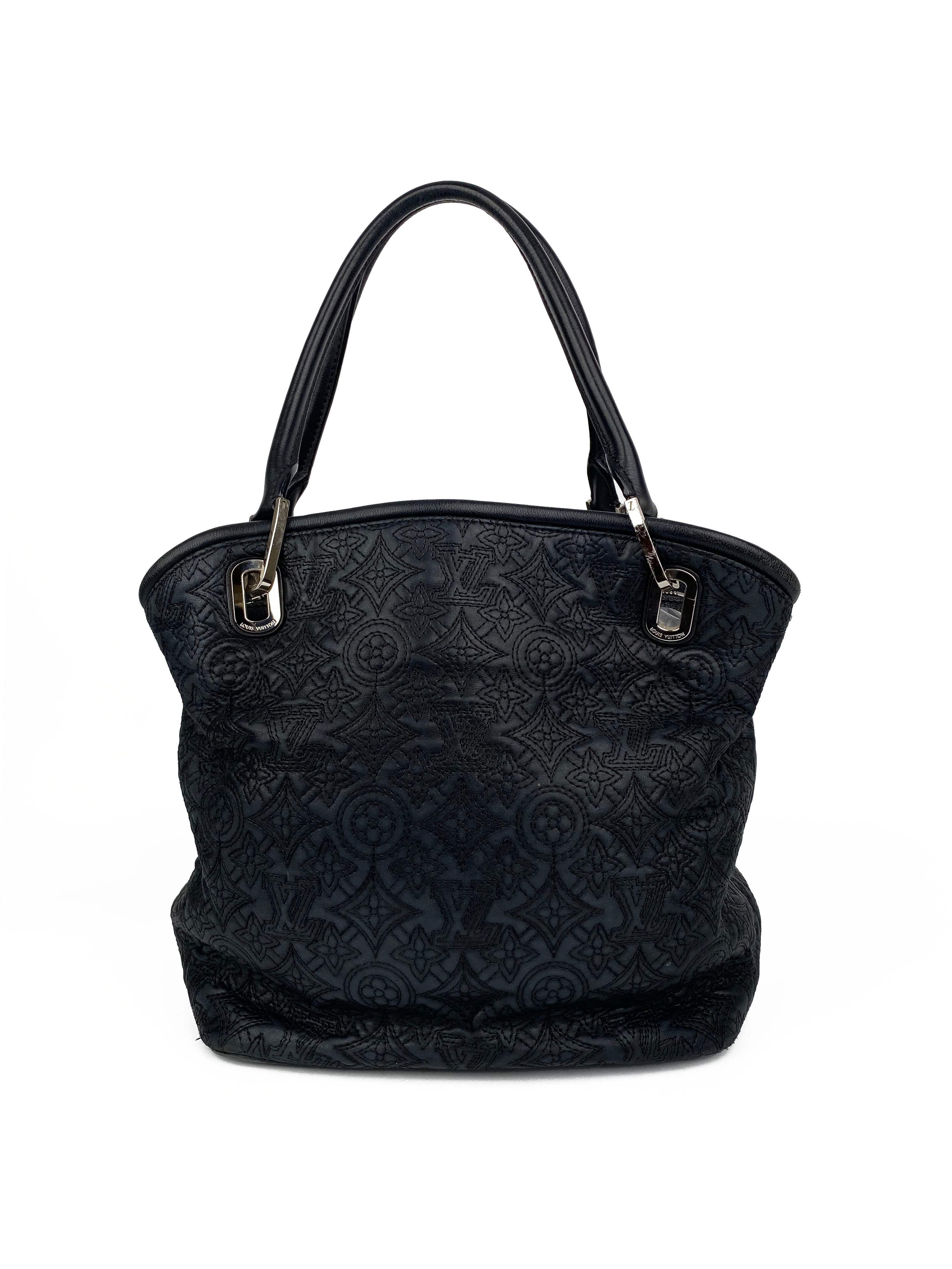 Authentic Louis Vuitton Black Antheia Hobo PM Handbag - Luxury Leather Shoulder Bag for Women | Perfect for Work, Travel & Evening Events