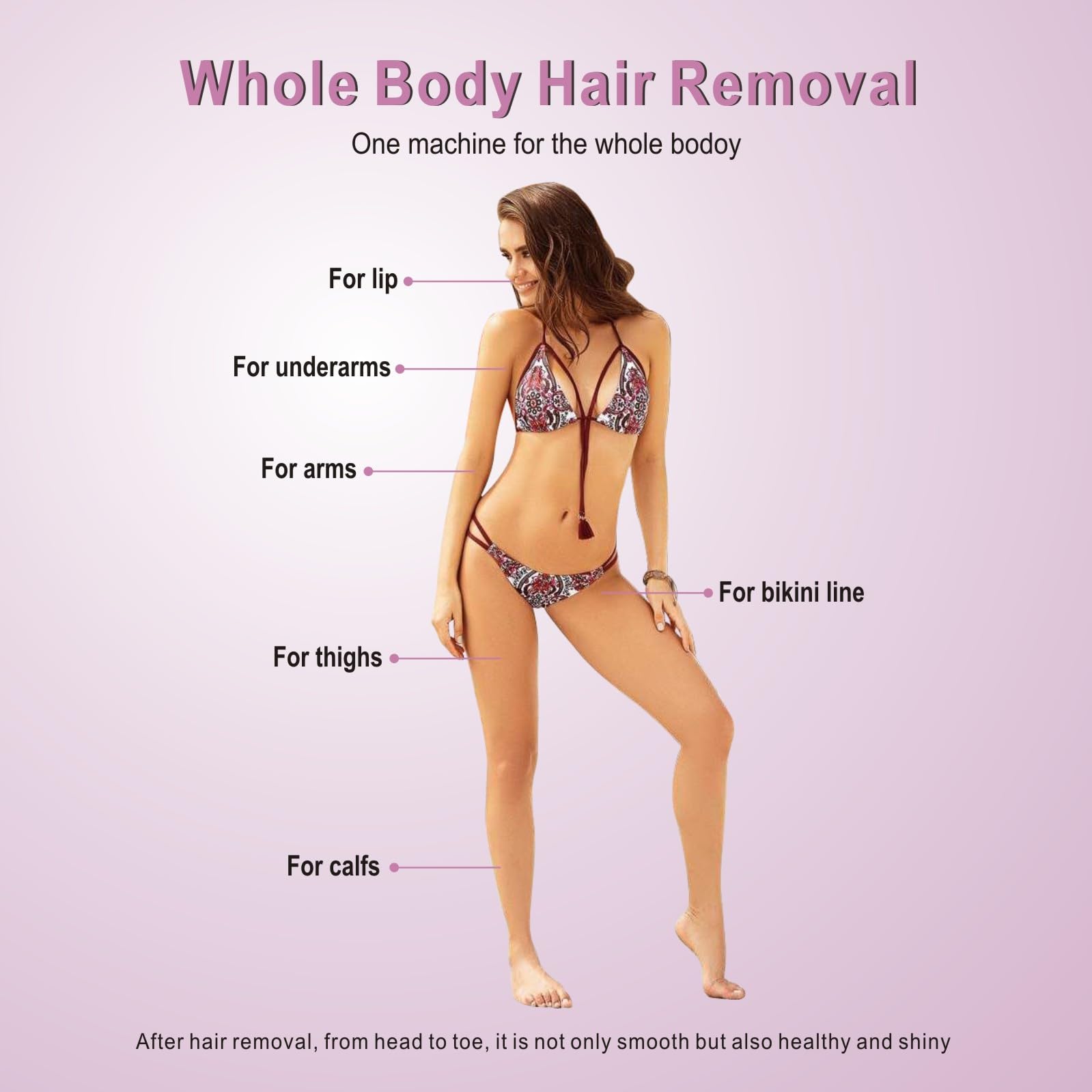 Best Electric Razor for Women - KEDA Rechargeable Bikini Trimmer with LED Screen, Cordless Wet/Dry Shaver for Legs, Underarm & Pubic Hair | Perfect for Travel, Gym & Quick Grooming at Home