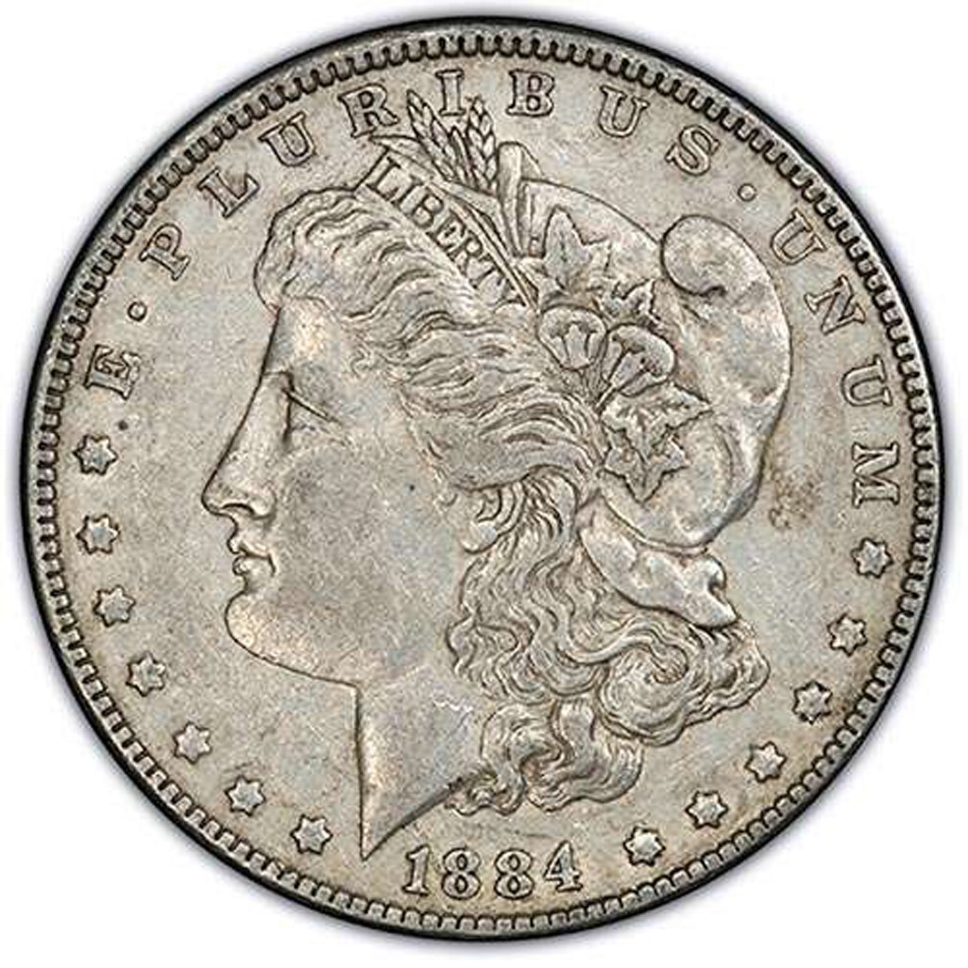 1878-1904 Morgan Silver Dollar $1 Coin - Random Year XF40 Condition | Collectible Rare Coin for Investment & Historical Display
