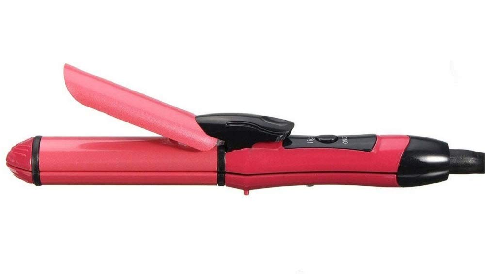 Twiclo Professional Hair Straightener & Curler for Women - Multi-Color Styling Iron with Adjustable Temperature (1 Piece) - Perfect for Home, Salon & Travel Use