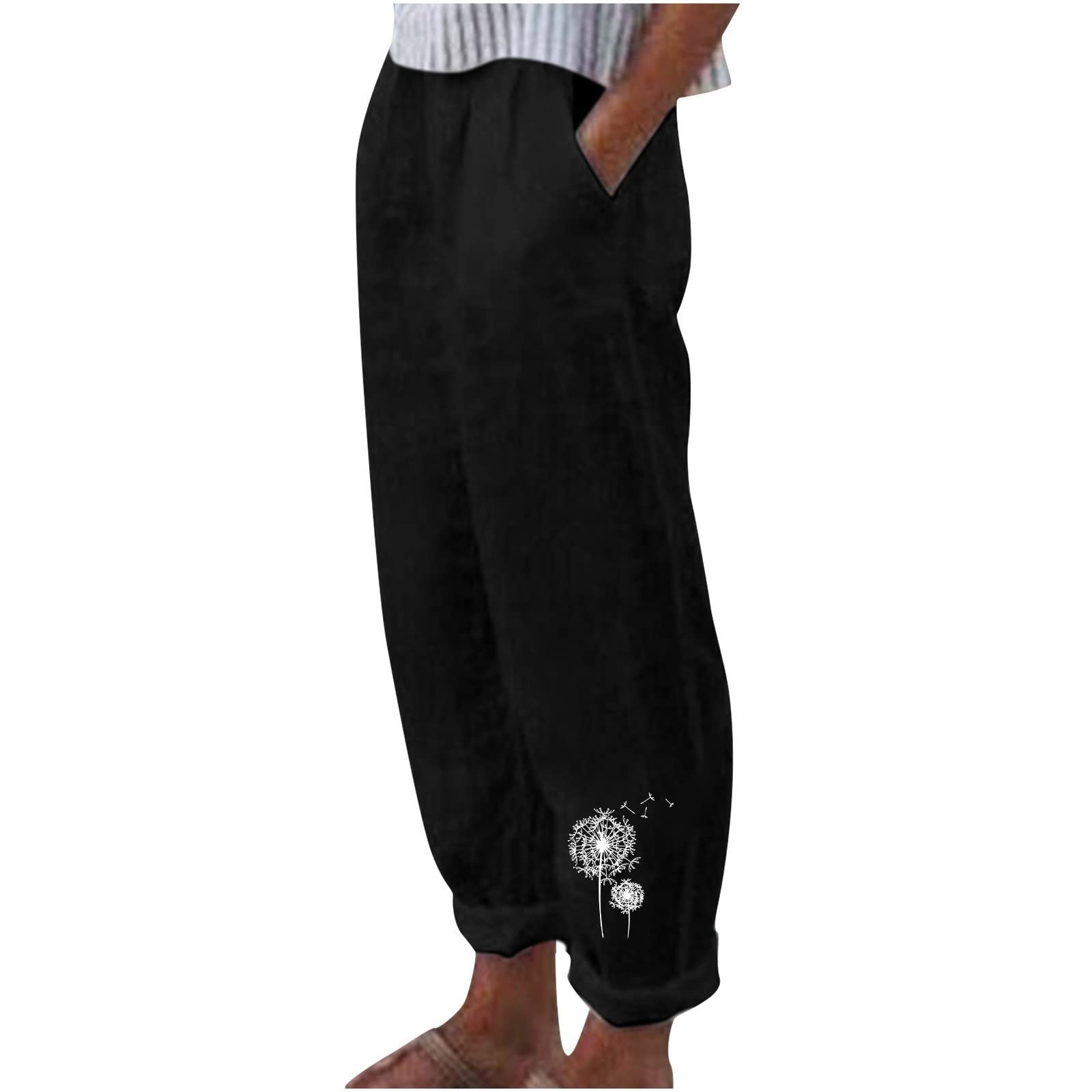 Women's Stretchy Wide Leg Yoga Pants - Comfortable Solid Color Workout Pants for Yoga, Lounge & Everyday Wear