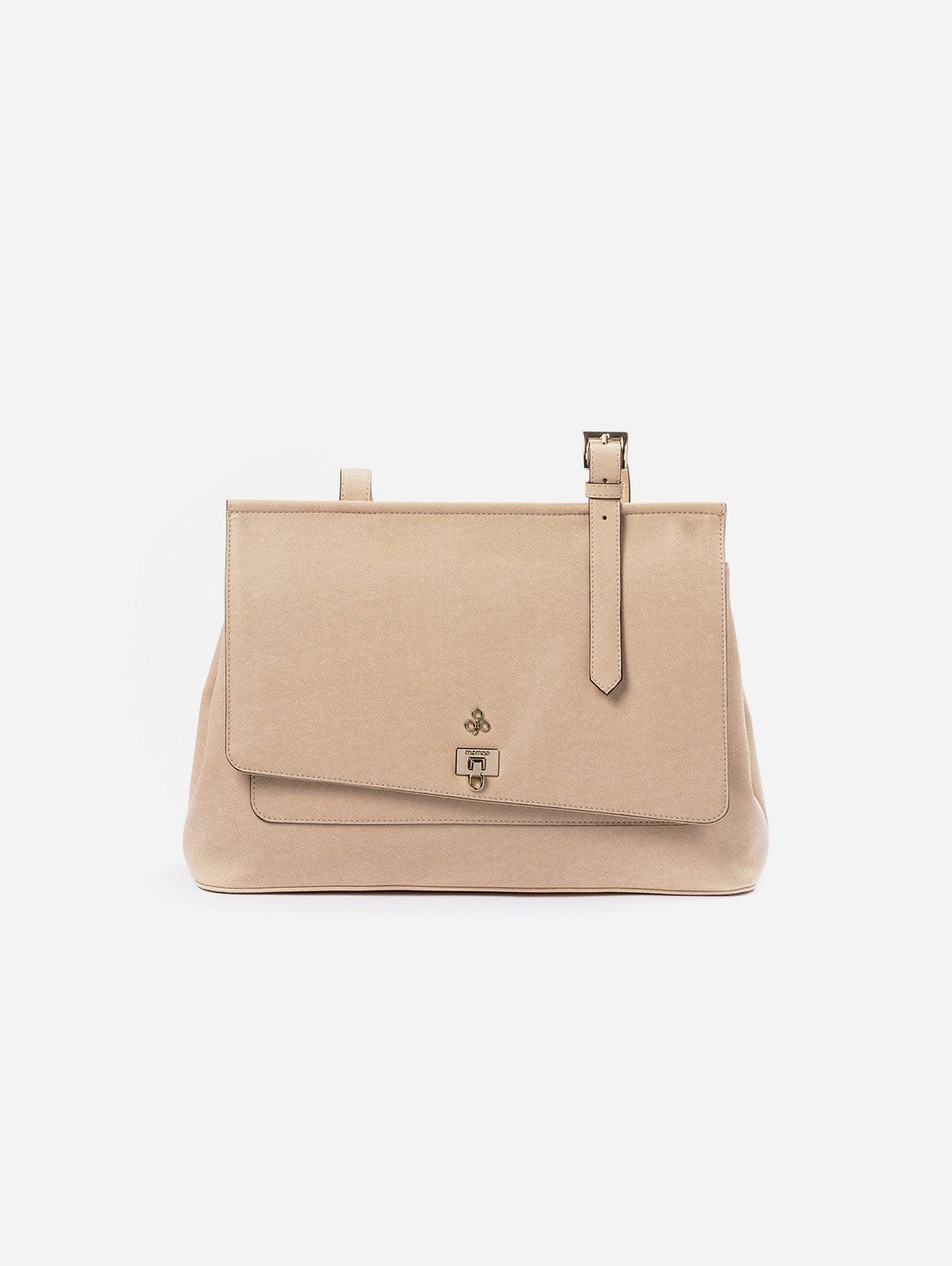 Vegan Leather Handbag for Women | Corn Leather Crossbody Bag in Beige | Perfect for Work, Travel, and Everyday Use
