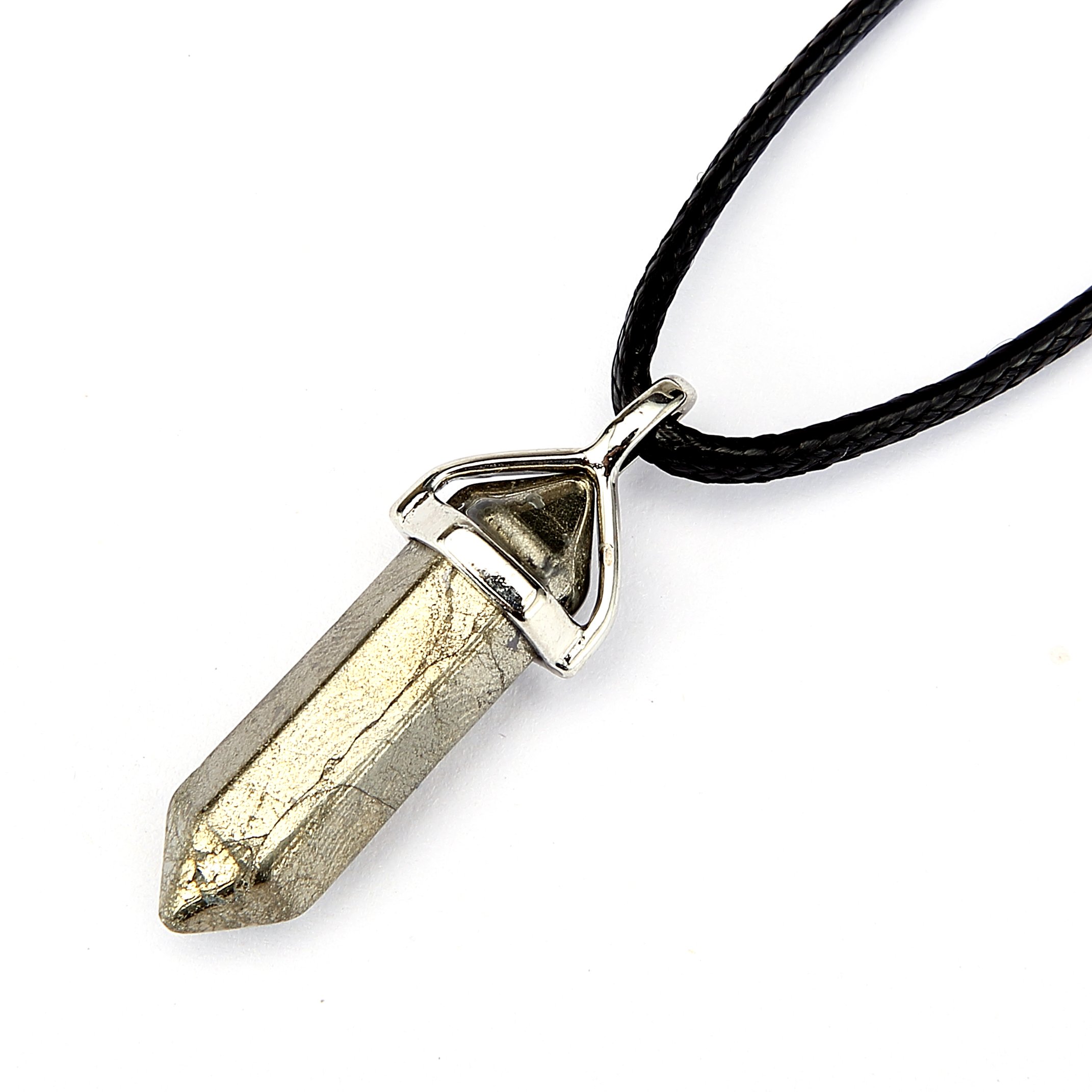 BRCbeads Faceted Healing Chakra Pendant - Assorted Colors & Materials for Necklace Making - Perfect for Meditation, Yoga & Spiritual Jewelry Crafting