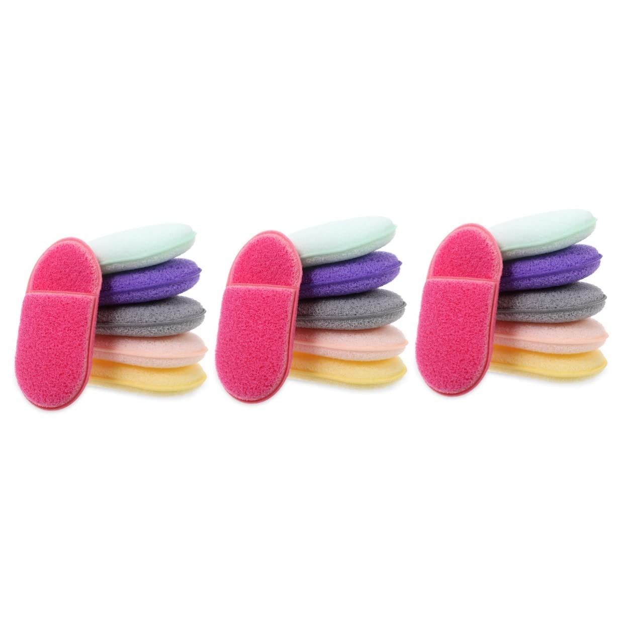 Beavorty 18 Pcs Compressed Makeup Sponges - Soft Facial Cleansing Puffs for Makeup Removal & Face Washing | Gentle Exfoliating, Blending & Detoxifying | Perfect for Daily Skincare, Travel & Professional Makeup Artists