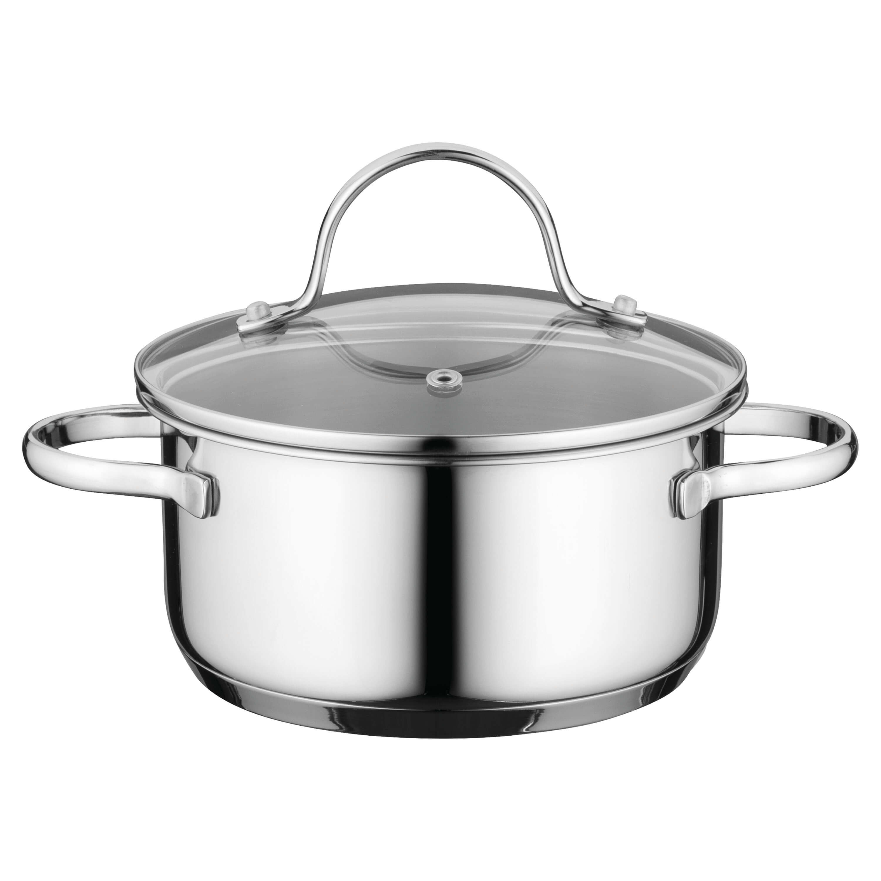 BergHOFF Essentials Comfort 12-Piece 18/10 Stainless Steel Cookware Set - Nonstick Pots and Pans for Induction Cooking, Perfect for Home Kitchen & Professional Chefs