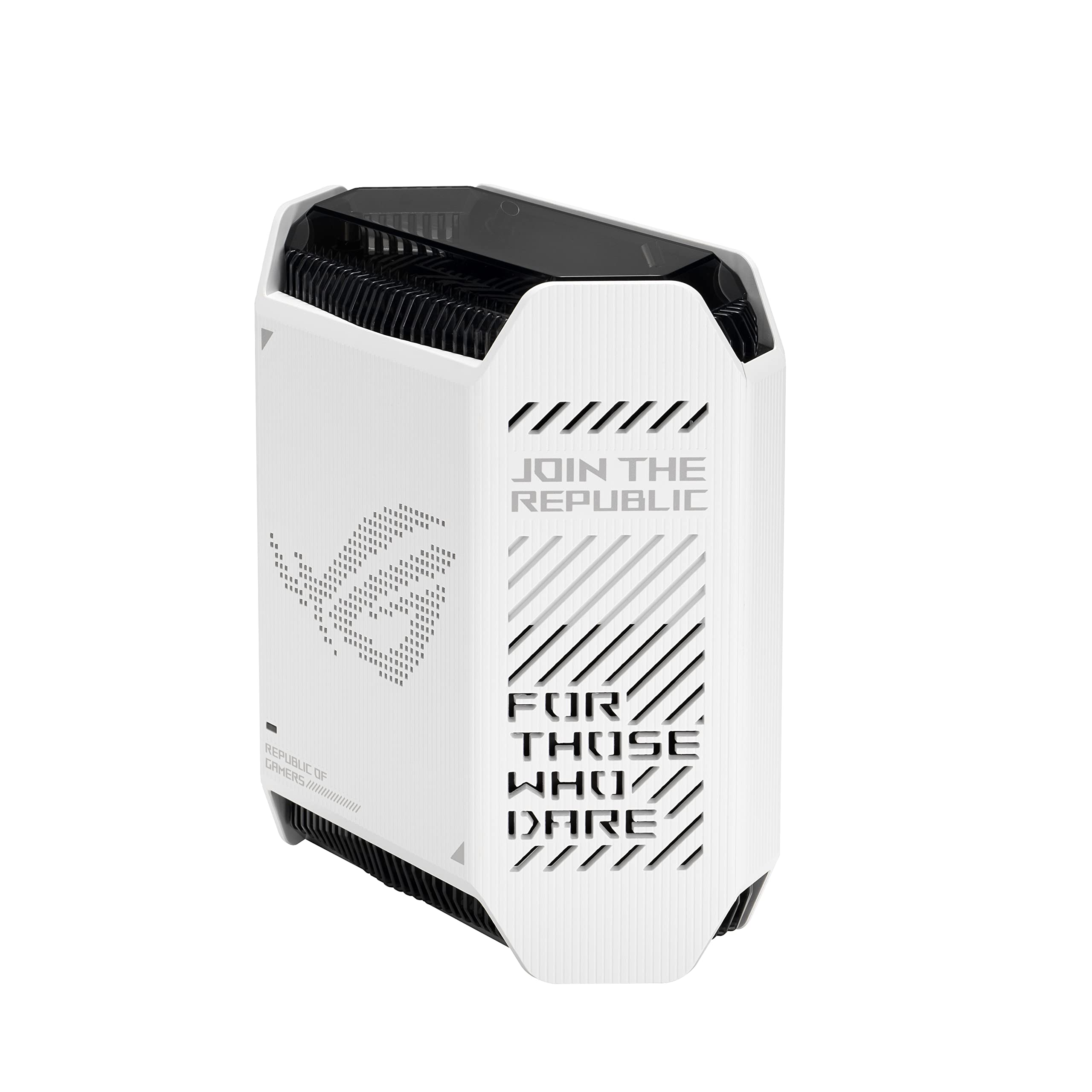 ASUS ROG Rapture GT6 Tri-Band WiFi 6 Mesh System (2-Pack) - 5800 Sq Ft Coverage, Triple-Level Game Acceleration, Smart Antenna, 2.5G Ethernet Port | Home & Gaming Network, Free Internet Security | Perfect for Online Gaming, 4K Streaming & Smart Home Devices - White