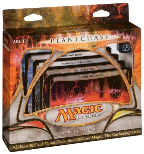 MTG Planechase Strike Force Game Pack - Magic the Gathering Card Game Expansion for Multiplayer Battles - Perfect for Game Nights & Strategy Enthusiasts