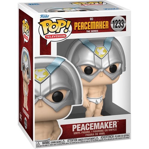 DC Peacemaker The Series Pop! Vinyl Figure - Collectible Action Figure for Fans & Display - Perfect for Home Decor, Office Desk, or Gift for DC Comics Lovers