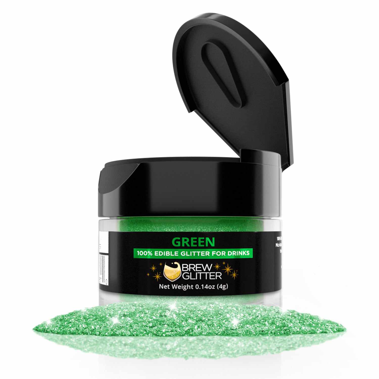 Emerald Elixir Brew Glitter Bundle - Premium Cosmetic Glitter for DIY Crafts, Makeup & Nail Art | Perfect for Festival Looks, Body Art & Creative Projects