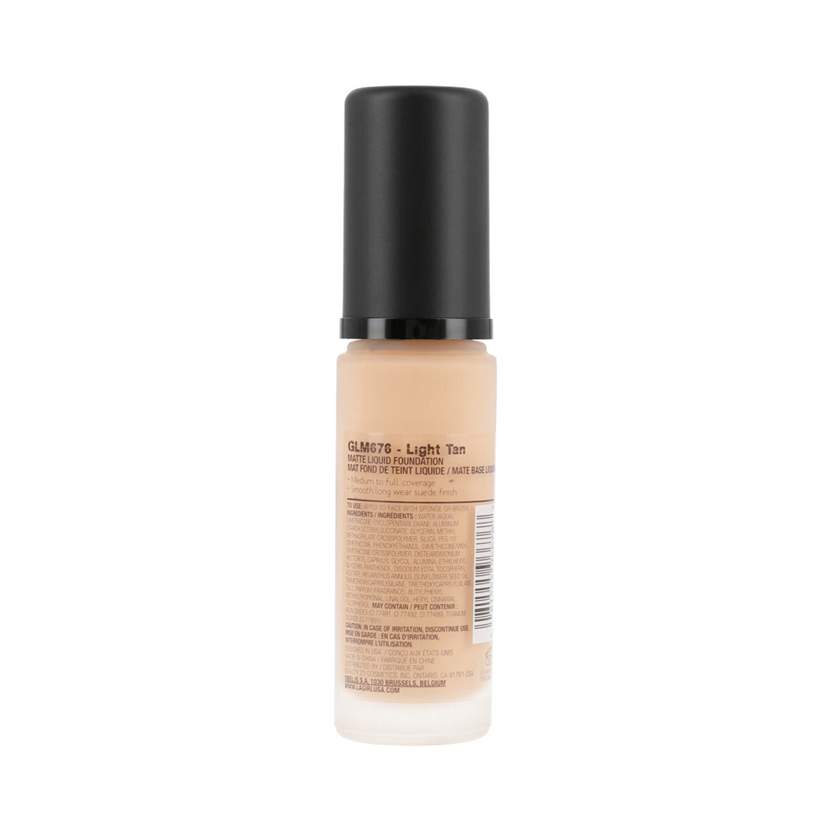 PRO. Matte Foundation Light Tan - Oil-Free, Long-Lasting Full Coverage Makeup for Flawless Skin | Perfect for Daily Wear & Special Occasions