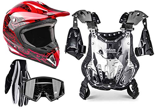 Red Splatter w/ Black Gloves & Goggles
