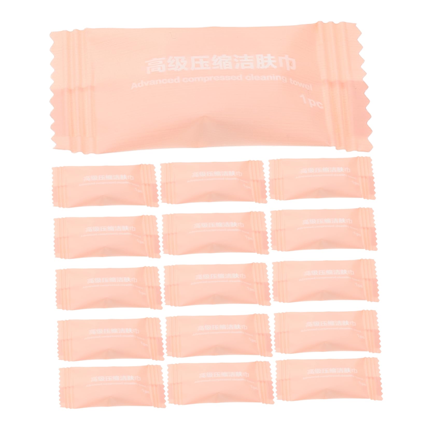 50 Pack Disposable Travel Towels - Compressed Washcloths for Camping, Hiking & Outdoor Activities | Portable Face Towels for Gym, Travel & Emergency Use