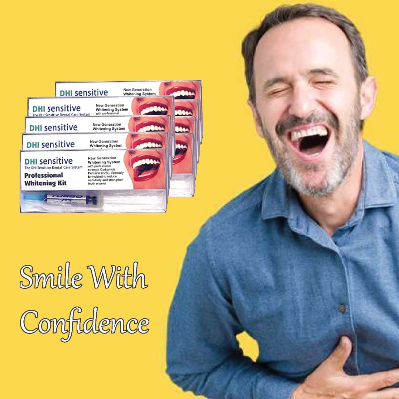 Professional At-Home Teeth Whitening Kit - 2 Pack | Fast & Effective Teeth Whitener for Sensitive Teeth | Enamel Safe Whitening Gel | Remove Coffee, Wine & Tobacco Stains | No LED Light Needed | Long-Lasting Bright Smile | Perfect for Weddings, Job Interviews & Special Occasions