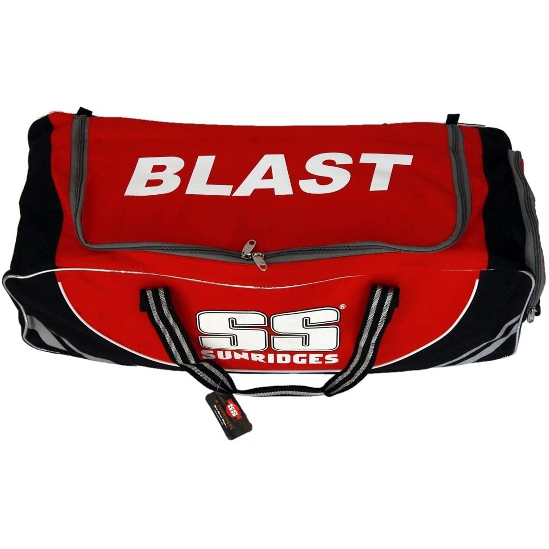SS Ton Blast Wheelie Cricket Kit Bag - Red | Durable Cricket Equipment Bag with Wheels | Perfect for Cricket Matches, Training & Travel