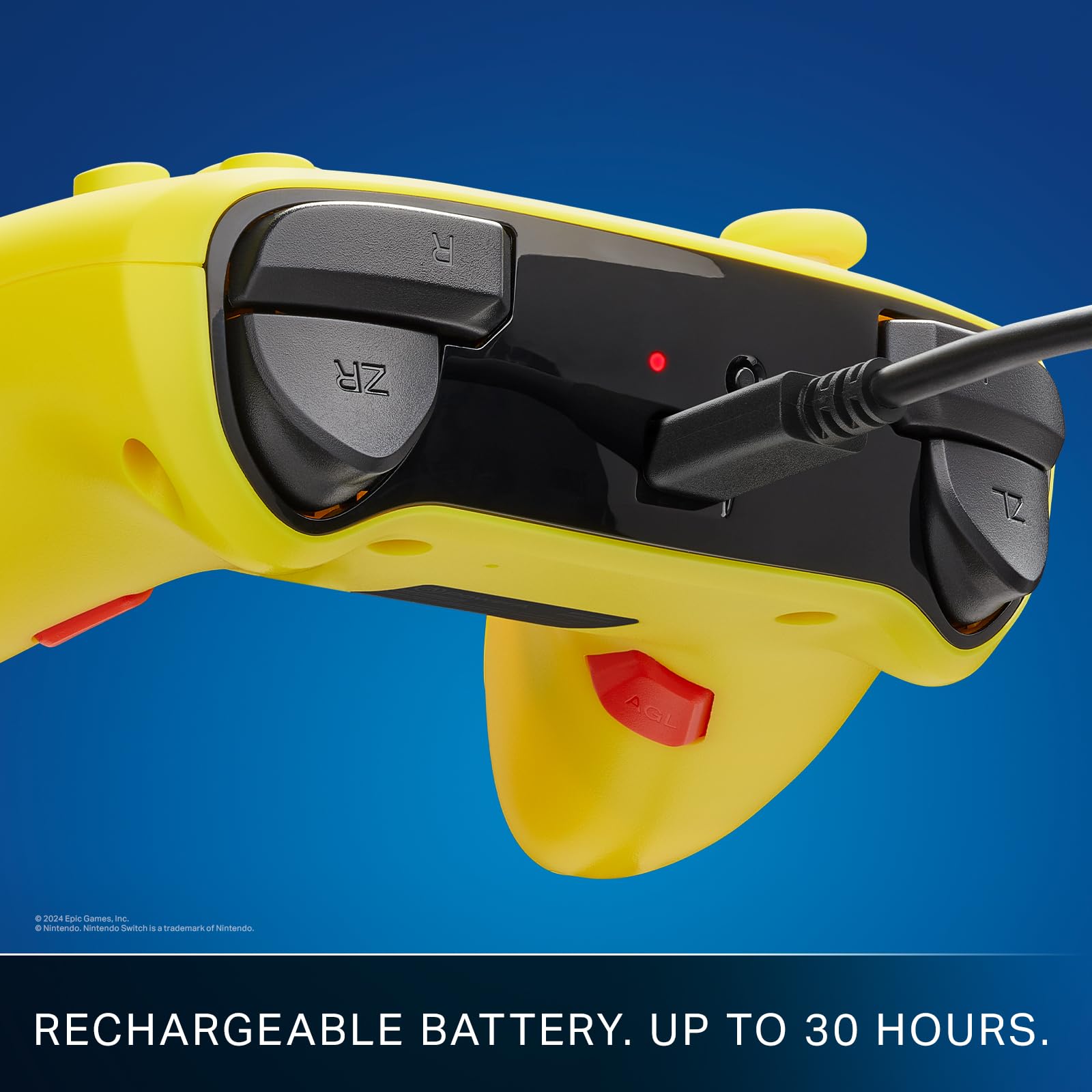 PowerA Enhanced Wireless Controller for Nintendo Switch – Fortnite Peely Edition | Compatible with Switch OLED, Switch Lite & Original Models | Bluetooth Gamepad with Bonus Virtual Item | Perfect for Fortnite Gaming & Multiplayer Sessions