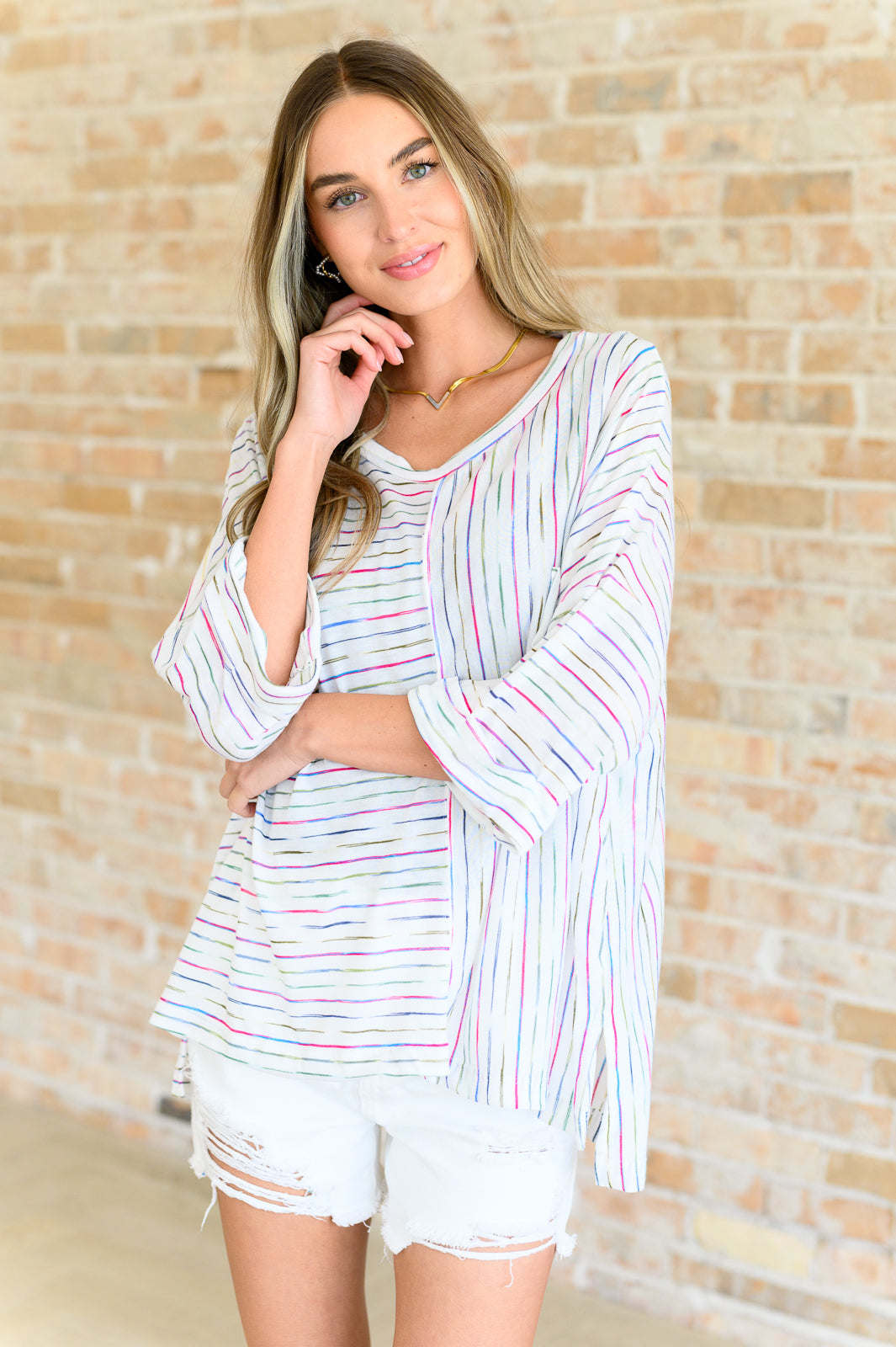 Passion Drop Shoulder Top - Women's Casual Loose Fit T-Shirt for Everyday Wear | Perfect for Date Nights, Outings & Relaxing at Home