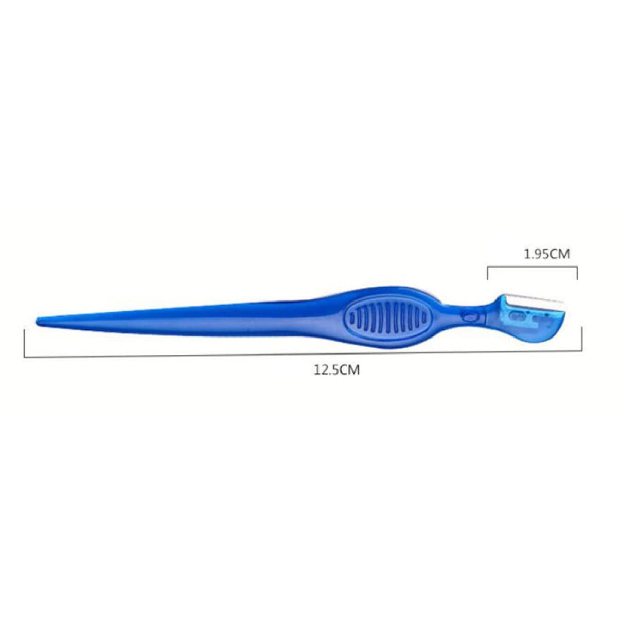 24-Pack FRCOLOR Eyebrow Trimmer & Facial Hair Razor - Precision Eyebrow Shaping & Dermaplaning Tool with Portable Blades for Smooth Skin & Perfect Brows | At-Home Grooming, Travel-Friendly Beauty Essential
