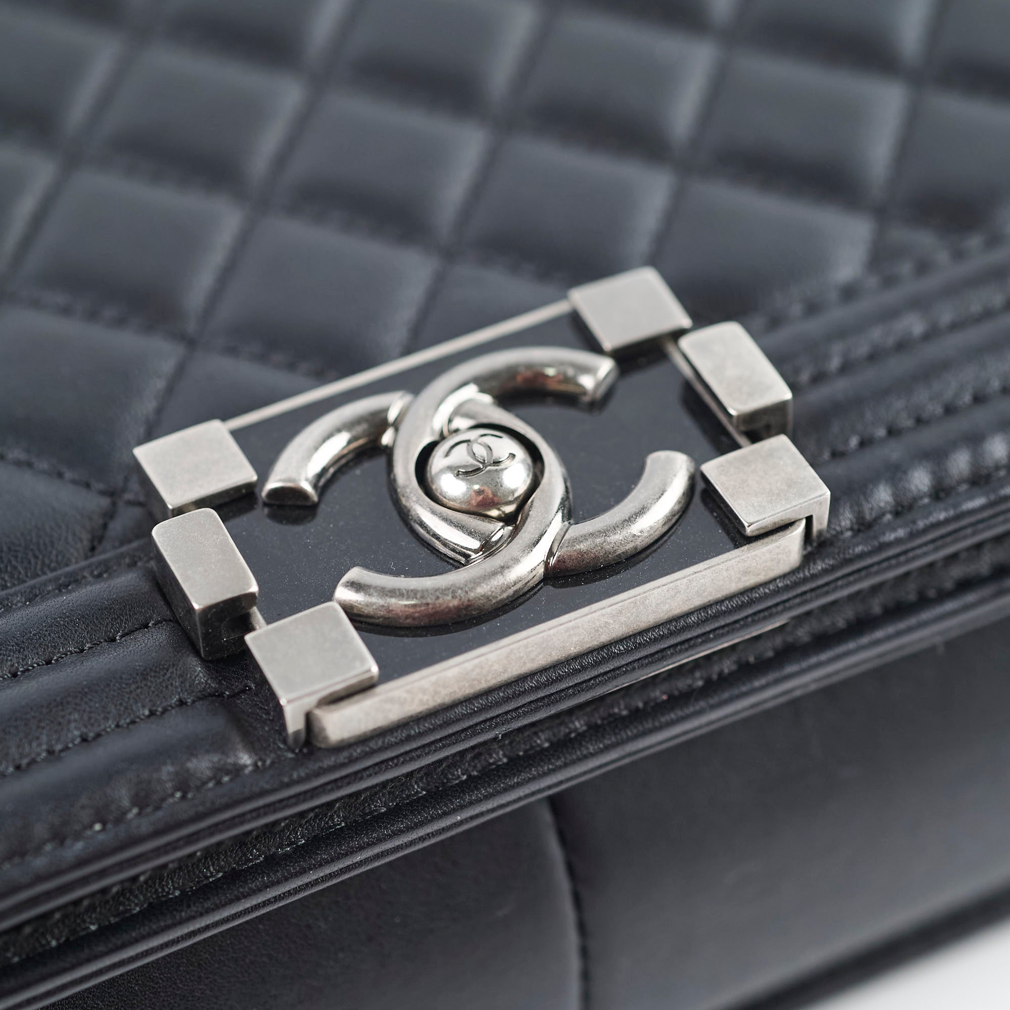 Chanel New Medium Boy Bag Black - Luxury Designer Handbag for Women | Perfect for Evening Parties, Date Nights & Special Occasions