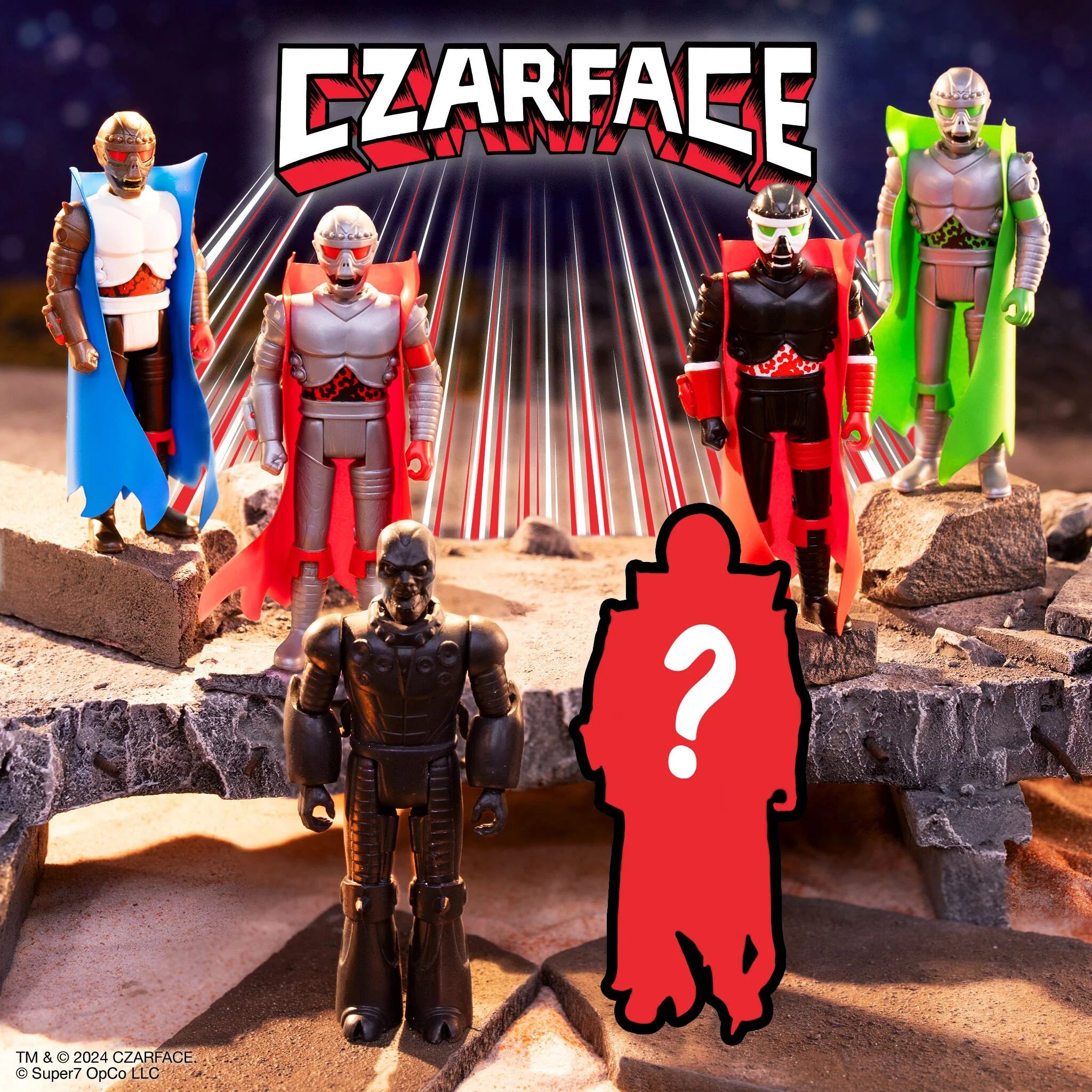 Czarface Blind Box Wave 1 - Collectible Action Figure Set - Perfect for Comic Fans & Collectors - Great for Display, Gifts, and Pop Culture Enthusiasts