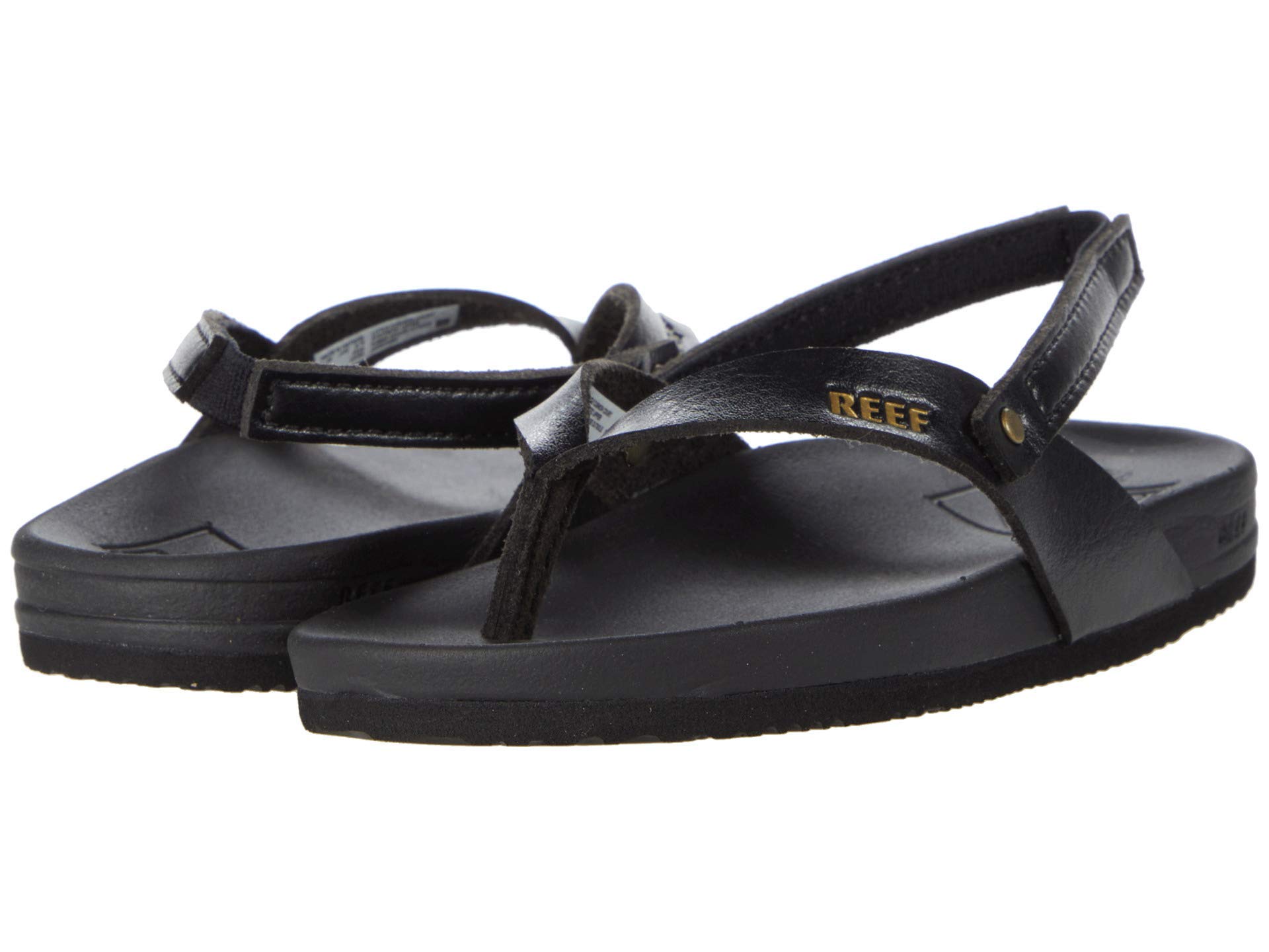 Reef Little Cushion Court Sandals for Girls - Comfortable Toddler & Kids Beach Shoes for Summer, Pool, and Outdoor Play