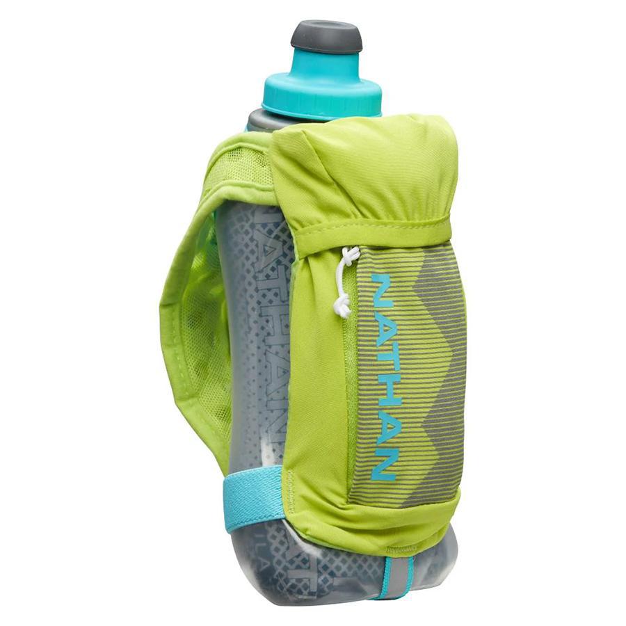 QuickSqueeze Plus 18oz Insulated Handheld Water Bottle - Leakproof & Durable for Gym, Hiking, Travel & Outdoor Activities